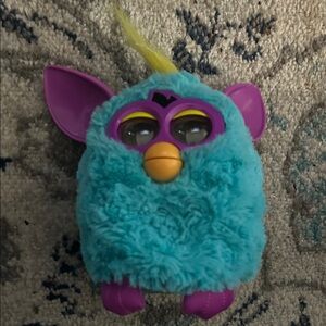 2012 Furby Interactive Bird Toy - Turquoise and Purple
